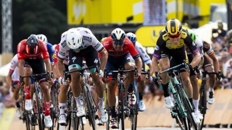 Tour de France - Tour wuift Brussel uit met ploegentijdrit