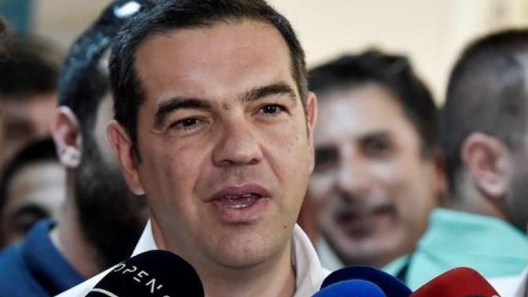 Verkiezingen Griekenland - Uittredend Griekse premier Alexis Tsipras geeft nederlaag toe