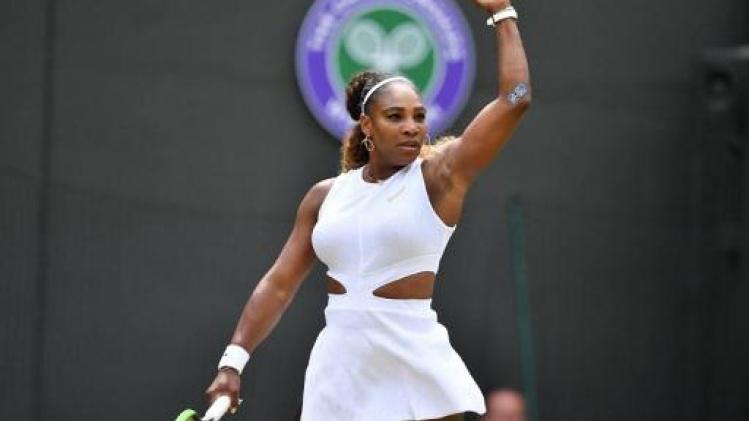 Serena Williams blijft in de running voor achtste titel