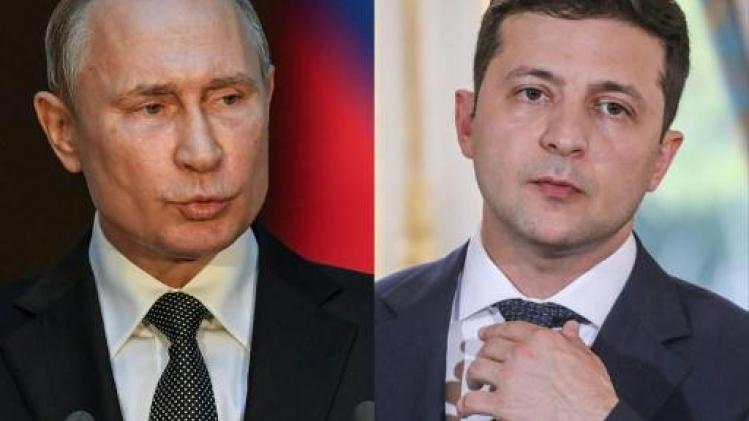 Russische en nieuwe Oekraïense president praten voor eerst over conflict Oekraïne