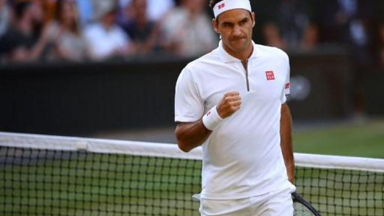 Wimbledon - Roger Federer voorbij Nadal naar twaalfde finale