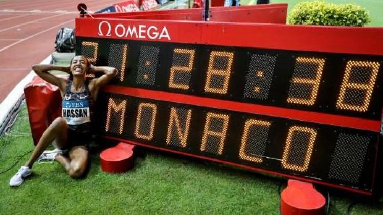 Diamond League Monaco - Nederlandse Sifan Hassan loopt wereldrecord op Engelse mijl