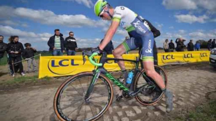 Parijs-Roubaix - Jens Keukeleire is heel blij voor ploegmaat Heyman