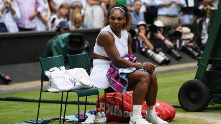 Wimbledon - Serena Williams na nederlaag in finale: "Moet stoppen met mijn jacht op records"