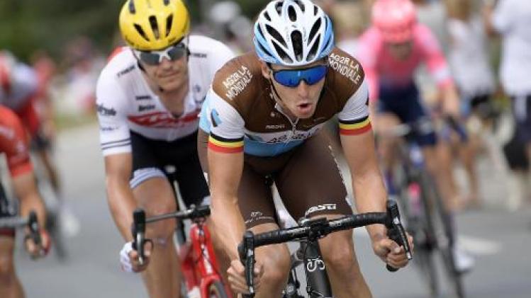 Tour de France - Oliver Naesen wordt vierde: "Plannetje werkte niet"