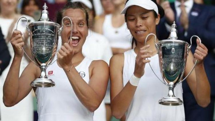 Wimbledon - Hsieh Su-Wei en Barbora Strycova pakken dubbeltitel