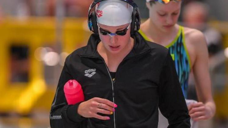 Fanny Lecluyse scherp Belgisch record opnieuw aan op WK zwemmen