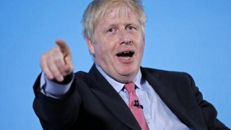 Boris Johnson naar Downing Street 10