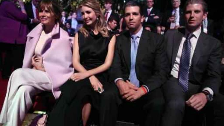 Twee kinderen van Donald Trump te laat geregistreerd om te stemmen in New York