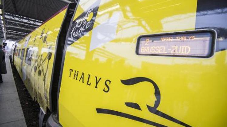 Eurostar en Thalys geblokkeerd in Halle