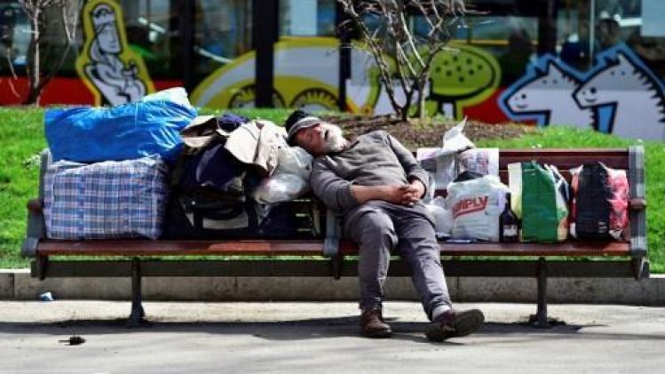Ongezien daklozenprotest in Madrid gaat honderdste dag in