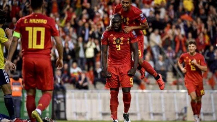 Eerste plaats op FIFA-ranking blijft in handen van België