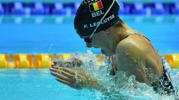 Fanny Lecluyse verbetert eigen Belgisch record en plaatst zich voor finale 200m schoolslag