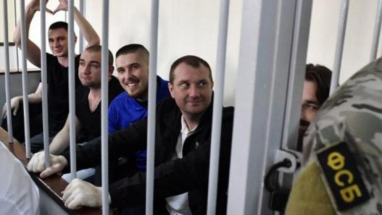 Matrozen vrijgelaten van door Oekraïne aan de ketting gelegde Russische tanker