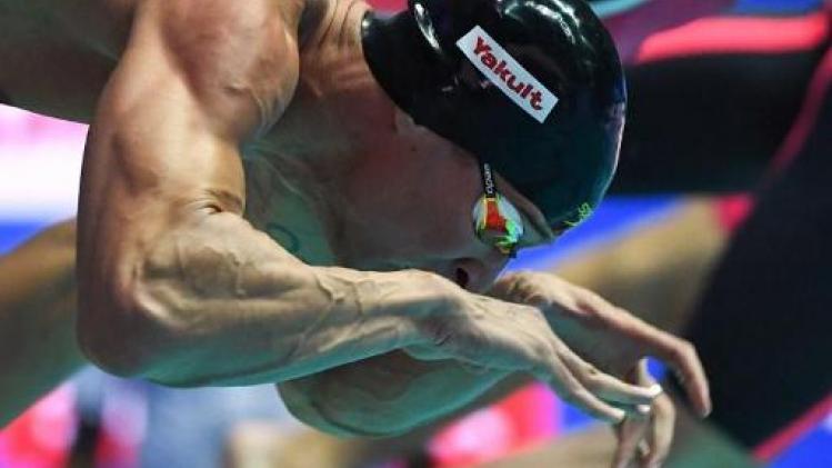 WK zwemmen - Pieter Timmers sneuvelt in reeksen van 50m vrije slag