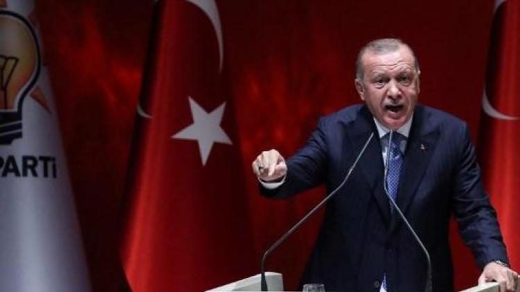 Erdogan dreigt met "vernietiging" van door VS gesteunde militanten in noorden van Syrië