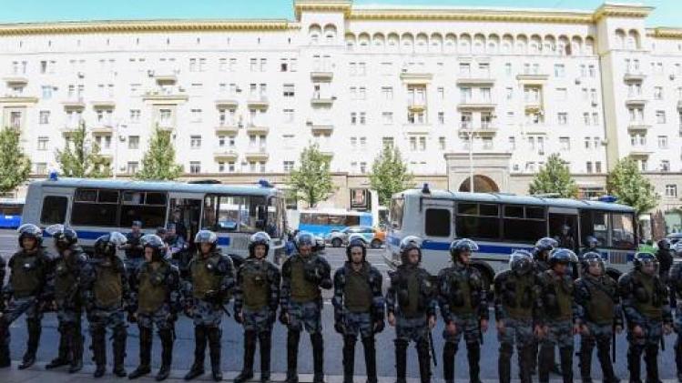 Meer dan 200 demonstranten opgepakt tijdens betoging van oppositie in Moskou