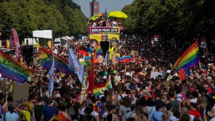 Pride in Berlijn trekt bijna 1 miljoen mensen
