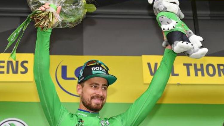 Tour de France - Peter Sagan pakt zevende groen en wordt zo enige recordhouder