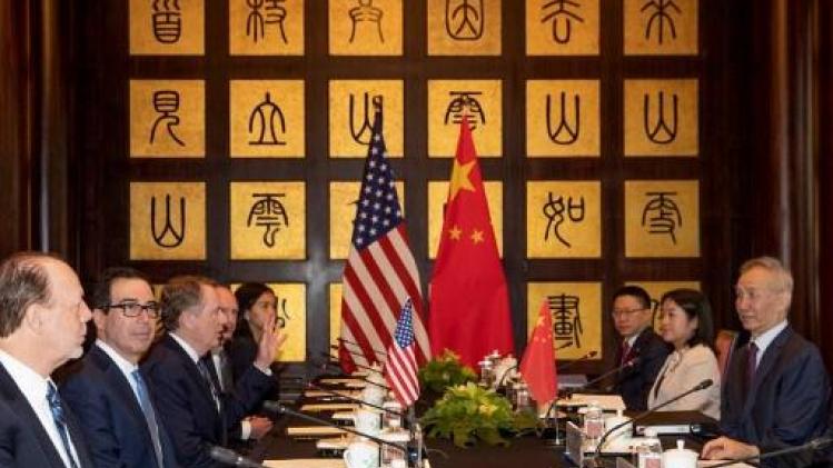 Handelsgesprekken tussen VS en China in Shanghai abrupt beëindigd