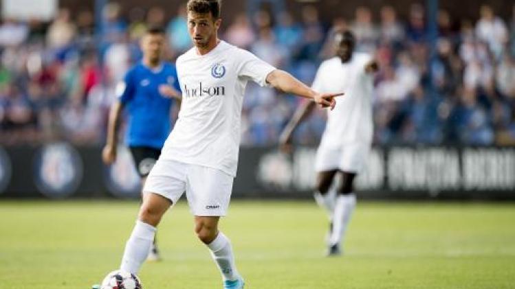 Ondermaats Gent gaat ondanks nederlaag door naar derde voorronde Europa League