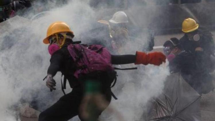 Meer dan 80 betogers gearresteerd in Hongkong