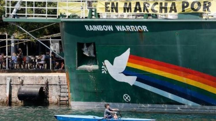 Greenpeace-schip "Rainbow Warrior" komt naar België