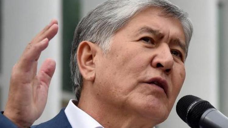 Speciale troepen vallen residentie Kirgizische ex-president Atambajev aan