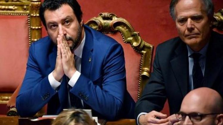 Lega dient motie van wantrouwen in de Italiaanse Senaat in