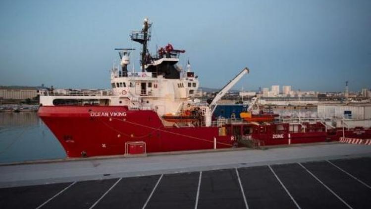 Ocean Viking redt eerste migranten op Middellandse Zee