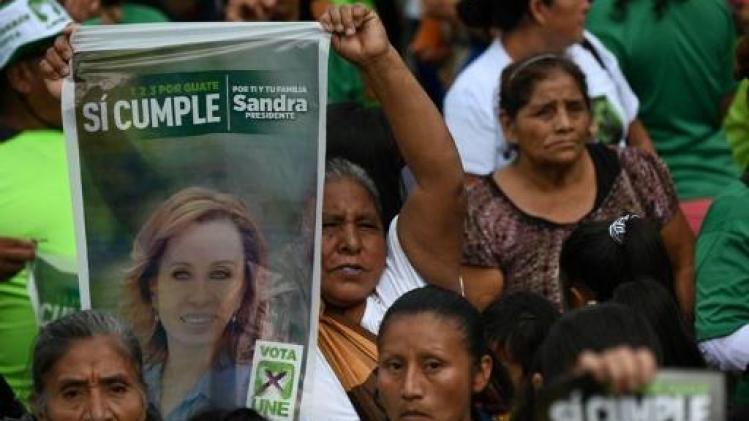 Guatemala naar stembus voor tweede ronde presidentsverkiezingen