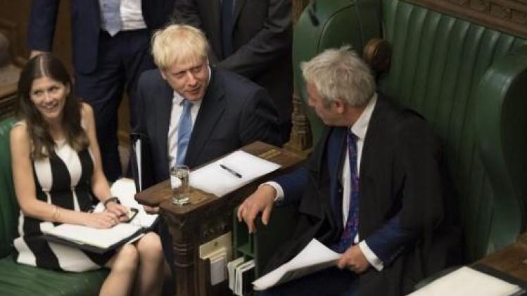 Premier Johnson laakt "verschrikkelijke samenwerking" tussen Britse parlementsleden en EU