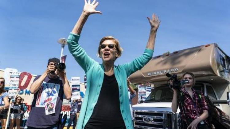 PRÉSIDENTIELLE AMÉRICAINE - Primaire démocrate: la sénatrice américaine Warren derrière le favori Biden