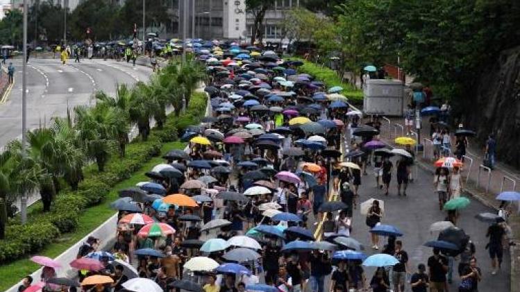Protesten in Hongkong gaan verder
