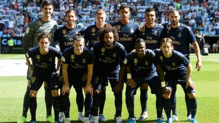 Belgen in het buitenland - Real Madrid geraakt zonder Hazard met tien spelers voorbij Celta