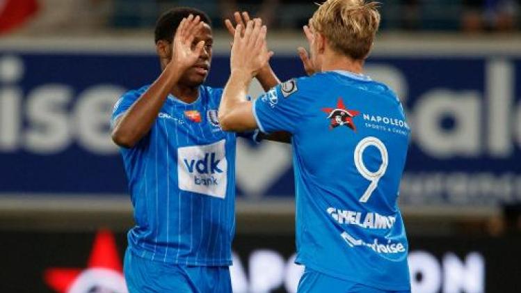 Jupiler Pro League - AA Gent knoopt weer aan met zege na 2-0 winst tegen KV Oostende