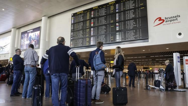 BRUSSELS AIRPORT STRIKE SKEYES