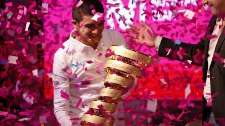 Giro-winnaar Carapaz moet geblesseerd forfait geven voor Vuelta