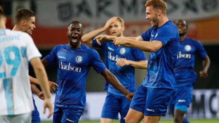 Europa League - Gent haalt krappe 2-1 zege tegen stug Rijeka