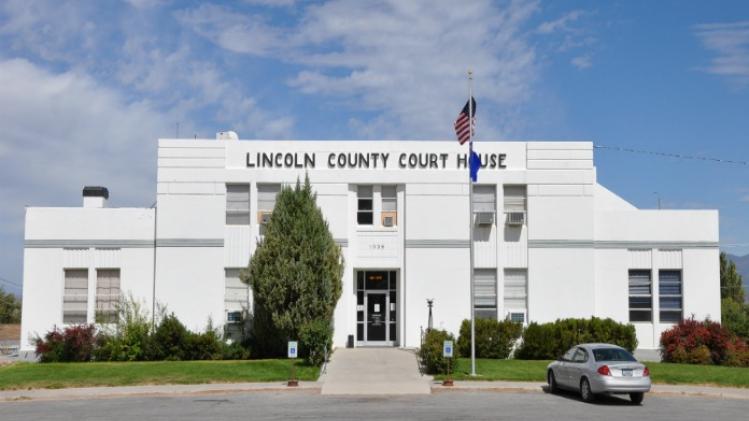 Het gemeentehuis van Lincoln County.