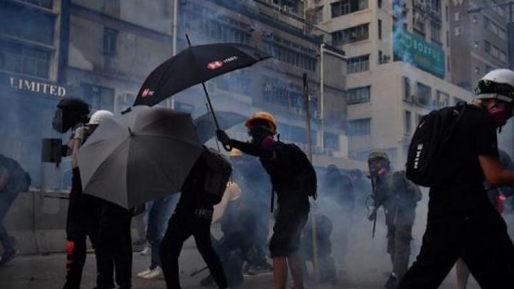 Onrust Hongkong - Politie pakt 29 manifestanten op in Hongkong