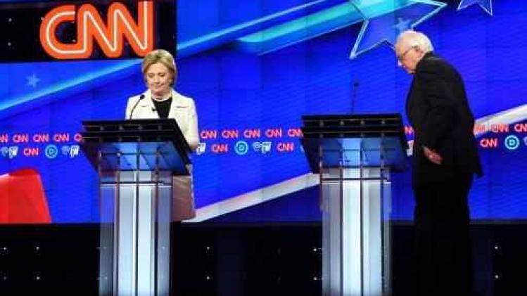 Heftig debat tussen Clinton en Sanders voor voorverkiezingen New York