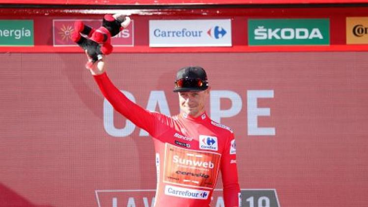 Vuelta - Nicholas Roche neemt leiderstrui over: "Eigenlijk mikte ik op de ritzege"