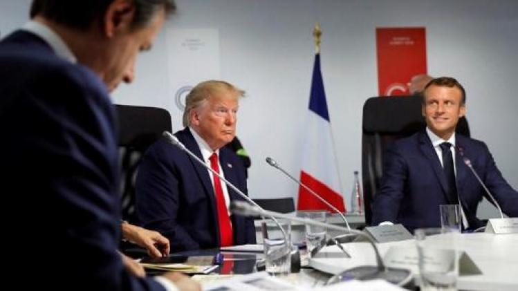 Trump: "eenheid" in G7 over Iran