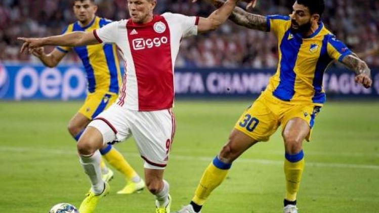 Champions League - Ajax grijpt tegen APOEL ticket voor poulefase