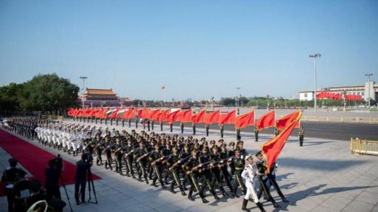 China houdt grootste militaire parade in geschiedenis van het land