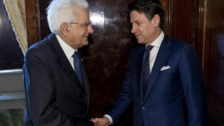 Uittredend Italiaans premier Conte met vorming nieuwe regering belast