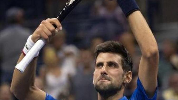 US Open - Titelhouder Djokovic bereikt achtste finales