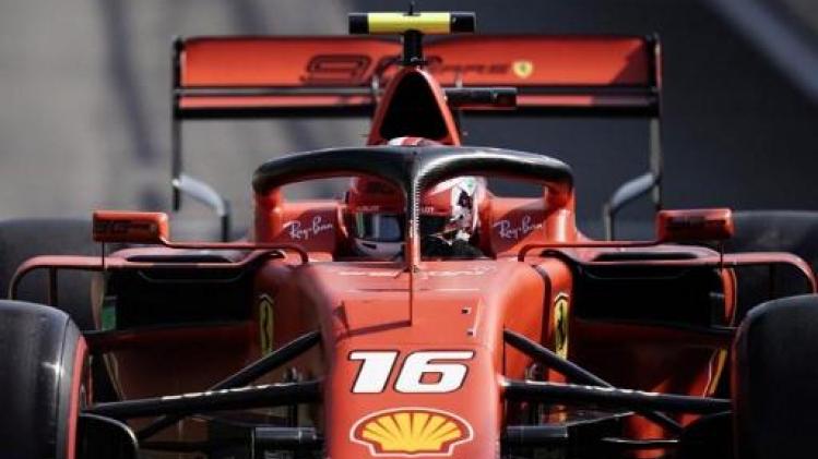 Charles Leclerc pakt de pole voor GP van België