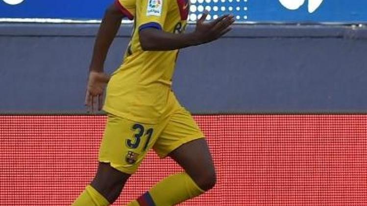 La Liga - Ansu Fati wordt de jongste doelpuntenmaker ooit voor Barcelona